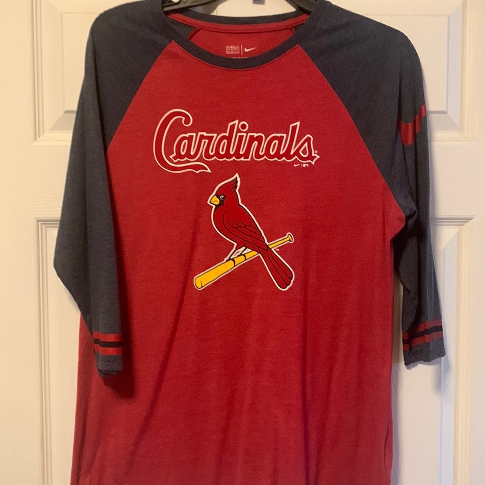 St. Louis Cardinals 3/4 sleeve shirt